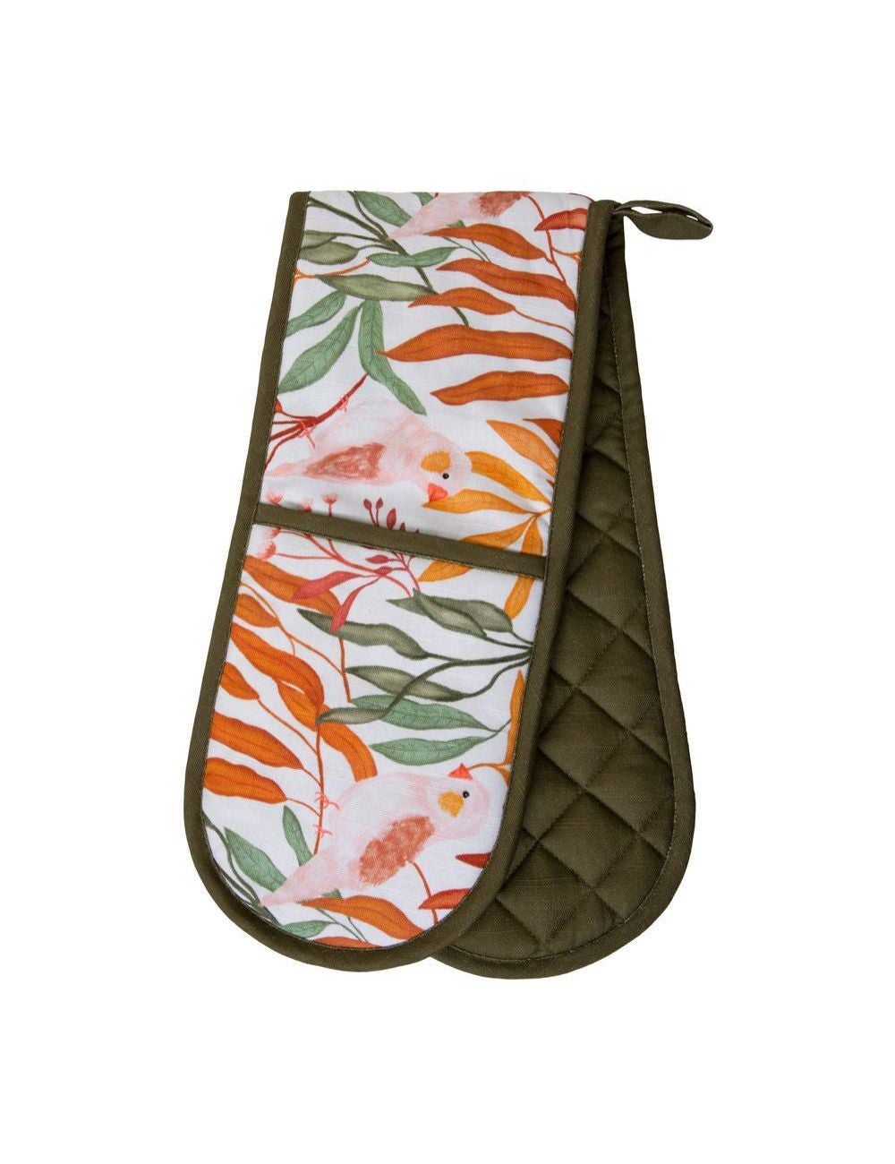 Flora Double Oven Mitt