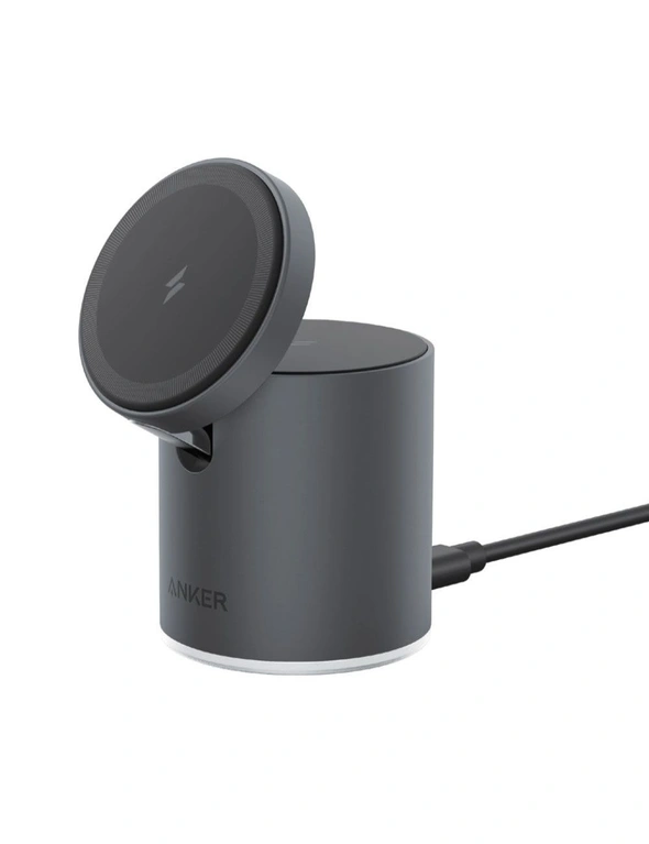 Anker MagGo Snap Charge Flip 623 Magnetic Wireless Iphone Charging Stand Black, hi-res image number null