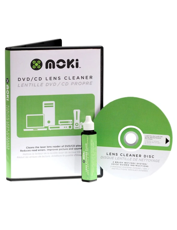 Moki DVD/CD Game Lens Cleaner Kit, hi-res image number null