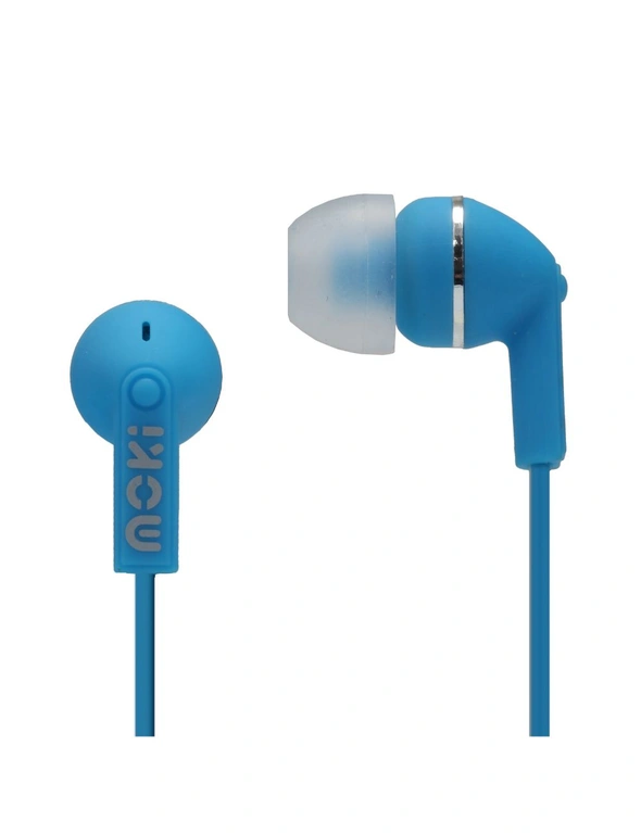 Moki Dots Noise Isolation Earbuds - BLUE, hi-res image number null