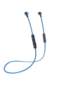 Moki Freestyle Bluetooth Earphones Blue