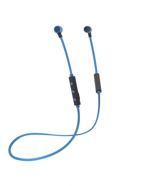 Moki Freestyle Bluetooth Earphones Blue, hi-res image number null