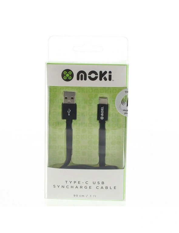 Moki Type C USB Cable 90cm/3ft, hi-res image number null