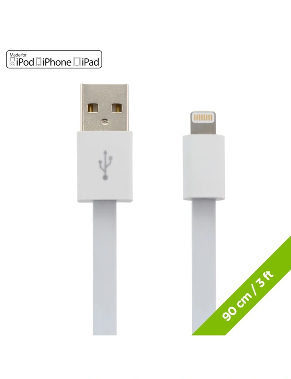 Moki SynCharge USB to Lightning Cable f/ iPhone/iPad/iPod, hi-res image number null