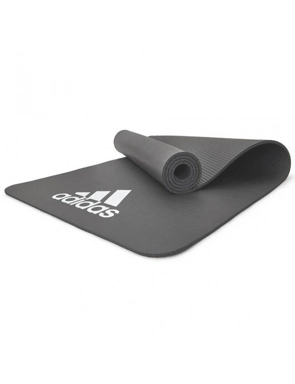 Adidas 7mm Fitness Mat - Grey, hi-res image number null
