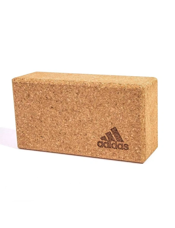 Adidas Cork Yoga Block, hi-res image number null