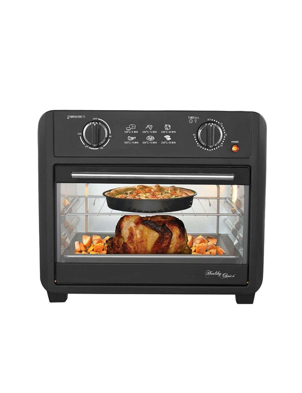 Healthy Choice 23L Convection Air Fryer Oven - Black, hi-res image number null