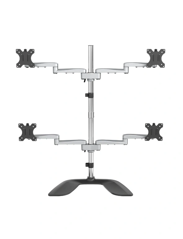 Star Tech Quad-Monitor Stand - For up to 32" VESA Mount Monitors, hi-res image number null