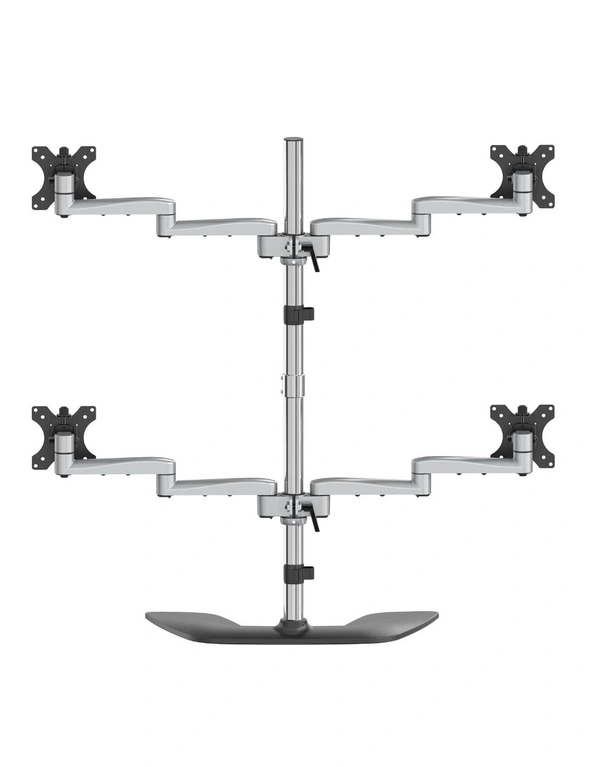 Star Tech Quad-Monitor Stand - For up to 32" VESA Mount Monitors, hi-res image number null