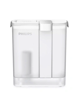 Philips 3L Powered Pitcher Instant Water Filter - White