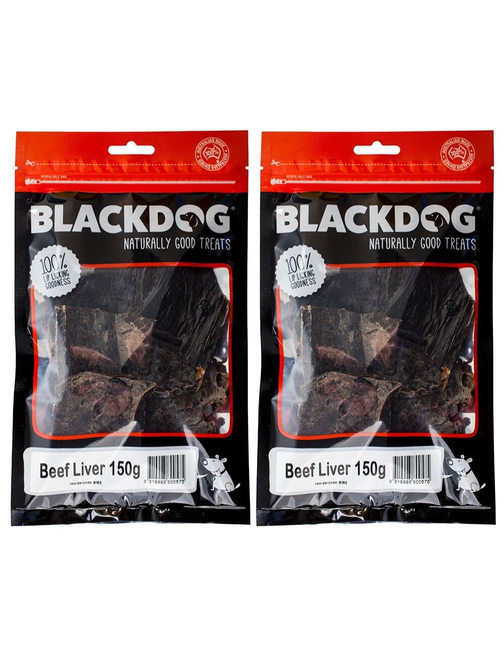 Black dog 2024 liver treats