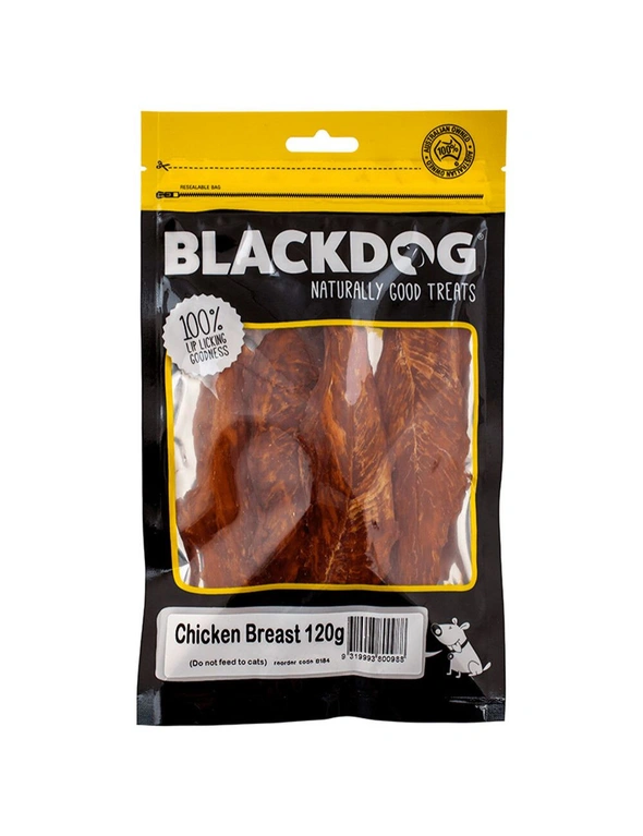 Blackdog Naturally Good Treats 120g Chicken Breast Fillets