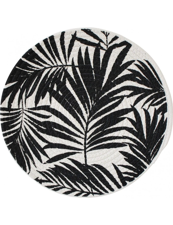 Cotton 38cm Placemat - Printed Leaf Mojo, hi-res image number null