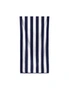 Canningvale Striped Cabana 80x160cm Soft Cotton Terry Beach Towel Absorbent Navy, hi-res