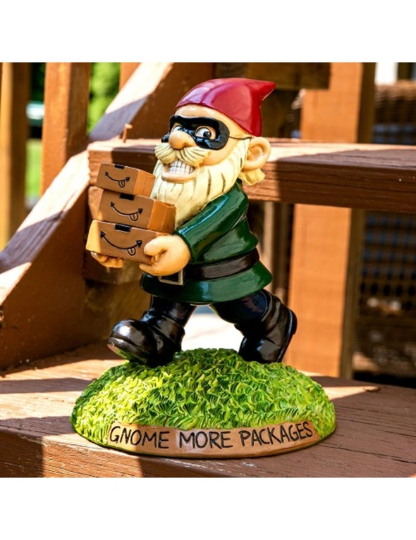 Bigmouth Funny Porch Pirate Garden Gnome Statue Ornament 9" Home Backyard Decor, hi-res image number null