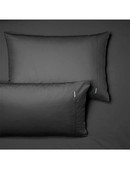 Bianca Heston 300TC Percale Cotton Sheet/Pillowcase Combo CHRCL King Single Bed