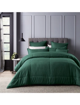 Bianca Maynard Comforter Set/Pillowcase Home/Room Bedding Green Queen/King Bed