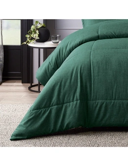 Bianca Maynard Comforter Set/Pillowcase Home/Room Bedding Green Queen/King Bed