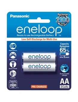 Panasonic 2 Pack Aa Eneloop Batteries