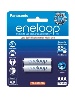 Panasonic 2 Pack Aaa Eneloop Batteries