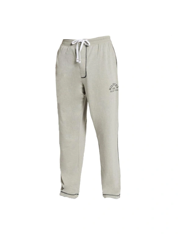 Tommy Hilfiger Mens Size M Home Pyjama Sleep/Loungewear Jersey Jogger Pants Grey, hi-res image number null