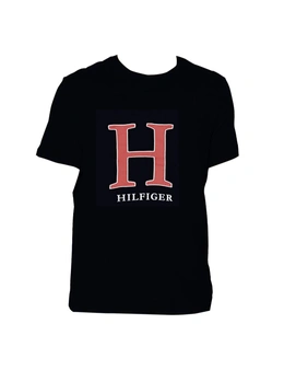 Tommy Hilfiger Men's Size M Sleep/Loungewear Pyjama Cotton Graphic/T-Shirt Black