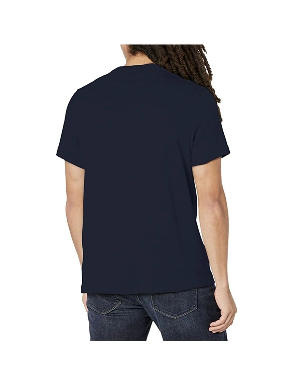 Tommy Hilfiger Men's Size L Sleep/Loungewear Pyjama Cotton Graphic/T-Shirt Navy, hi-res image number null