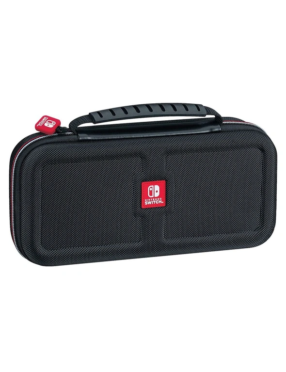 Nintendo 26cm Traveler Deluxe Carry Storage Case For Switch Game Console Black, hi-res image number null