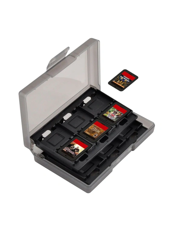 3rd Earth 24-Game Card Case 11.5cm Storage Organiser For Nintendo Switch/Lite, hi-res image number null