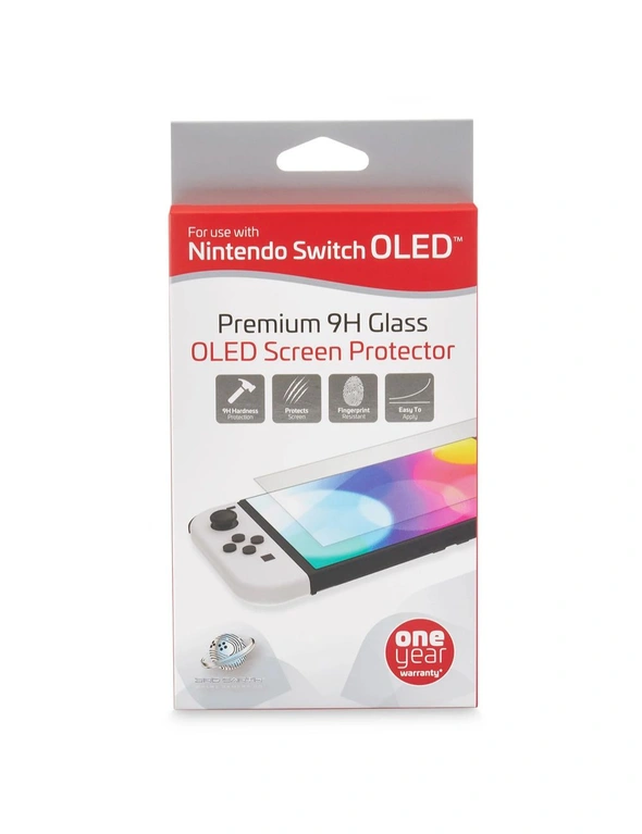 3rd Earth Premium Tempered Glass Screen Protector Guard For Nintendo Switch OLED, hi-res image number null