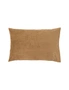 Bambury Sloane Queen Bed Quilt Cover/Pillowcase Cotton Corduroy Set Butterscotch, hi-res