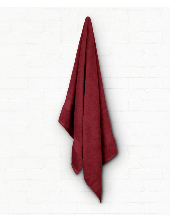 Ardor St Regis Collection 60x140cm Bath Towel Berry, hi-res image number null