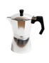 Coffee Cuture 19cm Stovetop Coffee Maker 6-Cup Moka Italian Espresso Pot Silver, hi-res