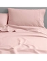 Canningvale Queen Bed Fitted Sheet Set Cozi Cotton Flannelette Bedding Blush, hi-res