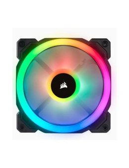 Corsair Dual Light Loop LL120 RGB LED 120mm PWM Cooling Fan for Gaming PC Case