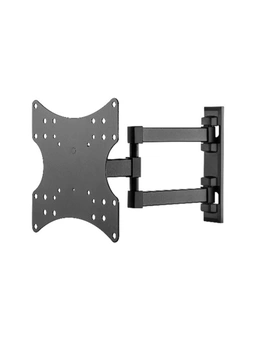 Goobay Advanced Dual-Arm Full Motion Wall Hanging Mount For 23-42" TV Black