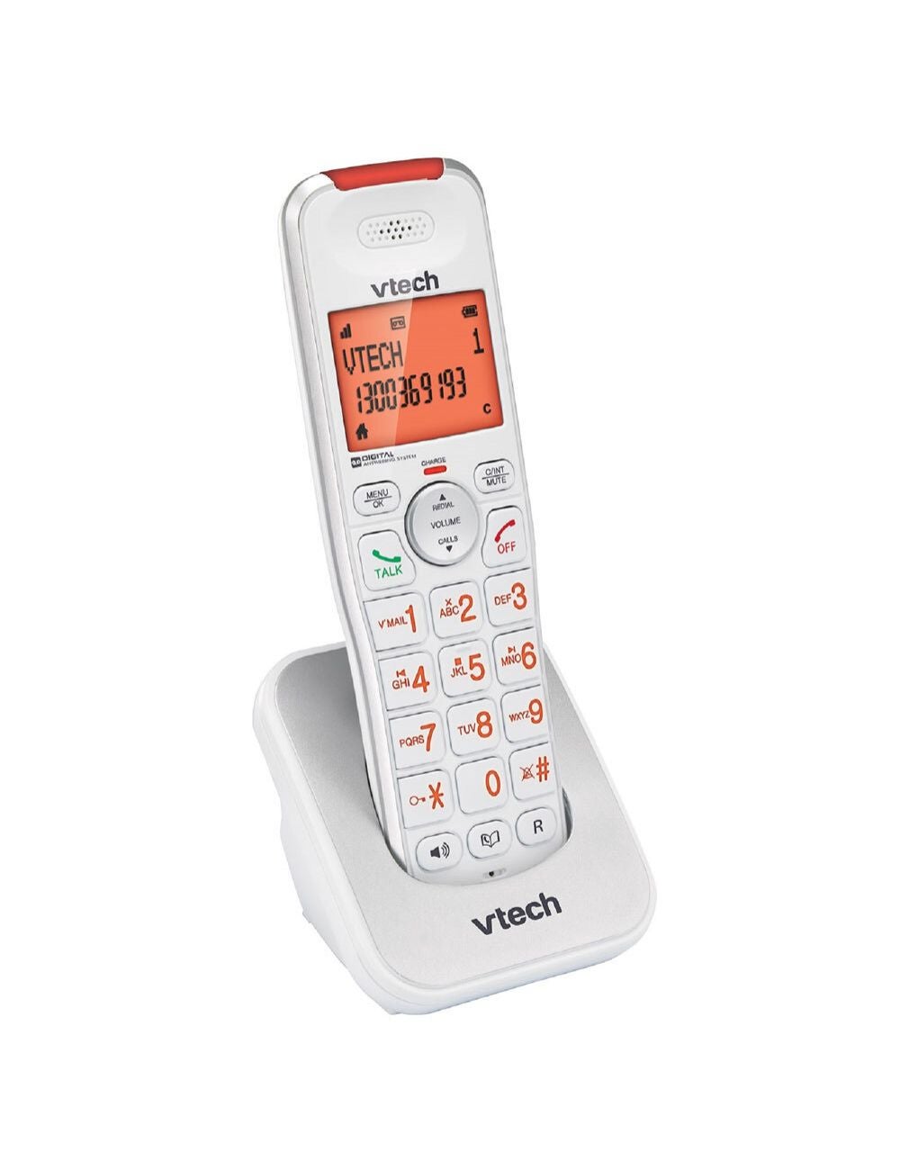 Vtech 20150E Dect Cordless Handset - White | Rivers Australia