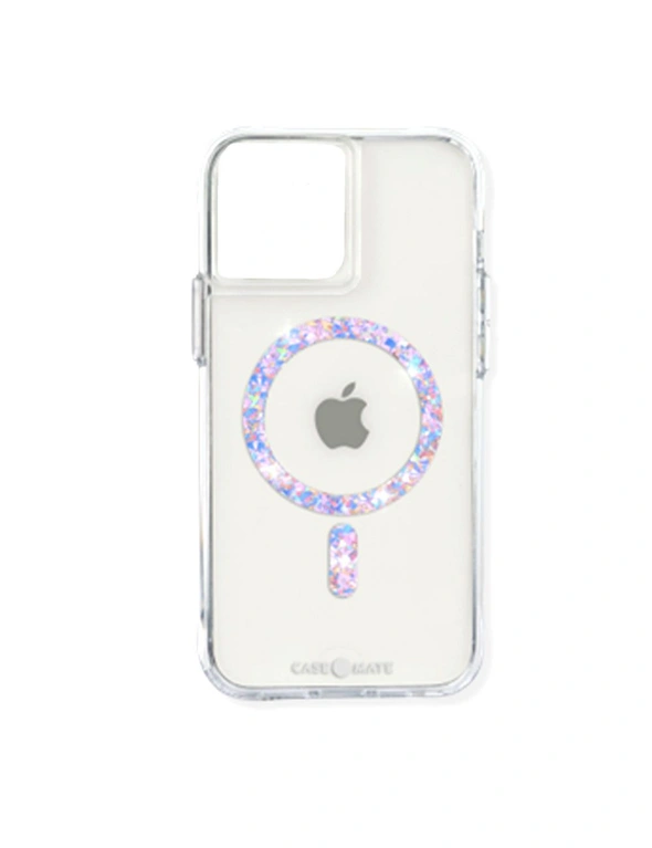Case-Mate Twinkle Case MagSafe Phone Cover For Apple iPhone 14 Pro Clear/Diamond, hi-res image number null
