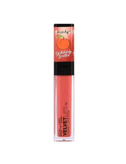 BYS Velvet Cream Soft Plush Lipstick Lip Colour Cosmetics Makeup Im Peachless 6g