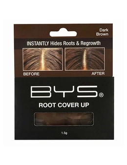 BYS 1.5g Root Cover Up Hair Retouch Powder Hairline Colour Shadow Dark Brown