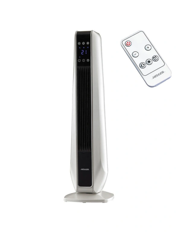 Heller 2400W Ceramic Tower Heater w/ Remote, hi-res image number null