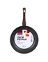 Clevinger 28cm Forged Aluminium 4 Layer Round Non-Stick Frypan Cookware Black, hi-res