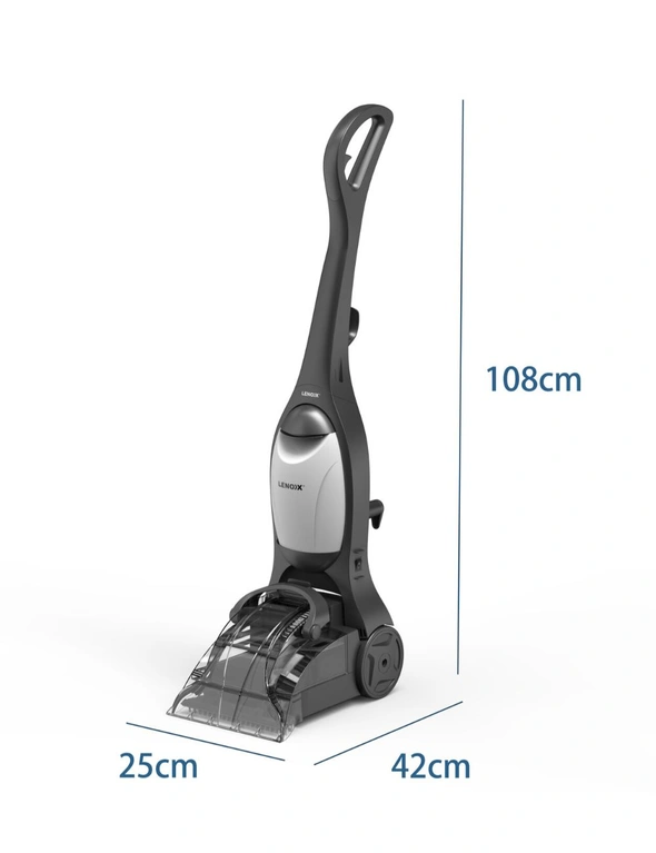 Lenoxx CW602 Handheld Carpet Cleaner/Washer 1.3L Home Cleaning System Set, hi-res image number null
