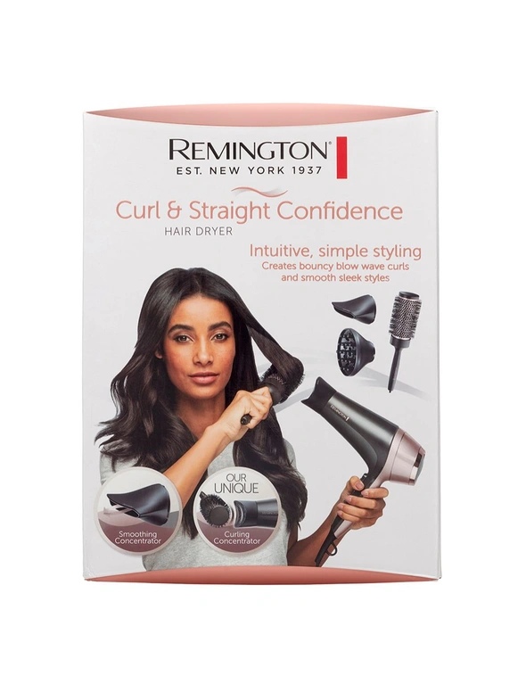 Remington 2200W Curl & Straight Confidence Hair Dryer, hi-res image number null