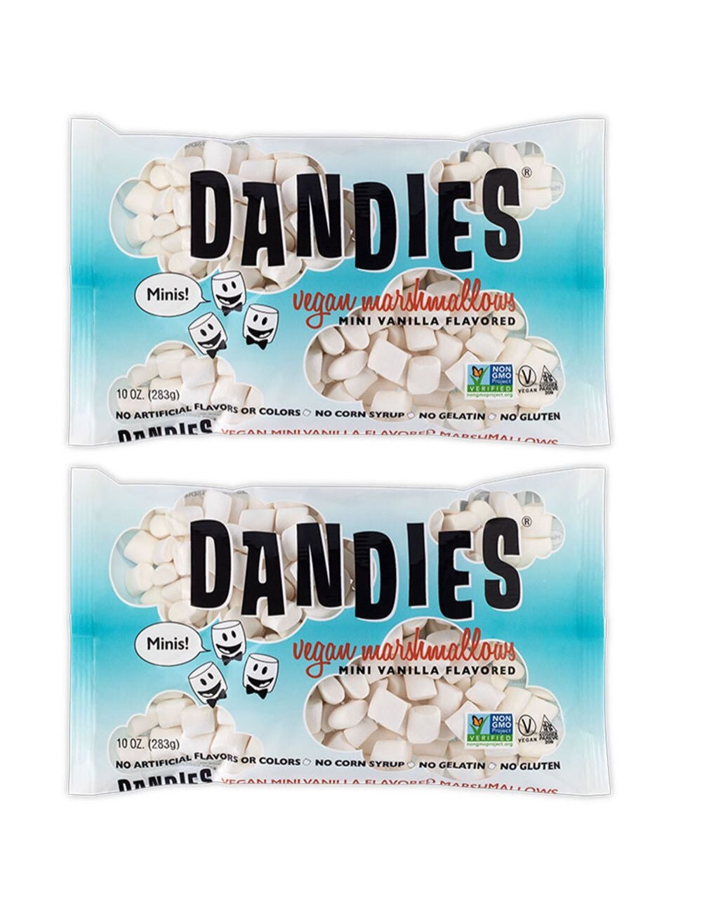 2PK Dandies Mini Vegan Marshmallows