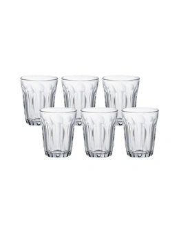 6pc Duralex Provence 130ml Tempered Glass Kitchen Drinking Cups/Glasses Set