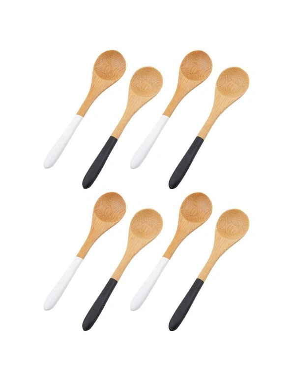 Davis & Waddell 8pc Amhara Bamboo Dip Spoon Set Tableware/Serving Utensil, hi-res image number null