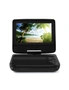 Laser Portable DVD Player With 7" LCD Screen/180° Swivel/Car Charger Black, hi-res