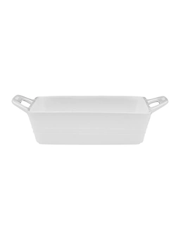 Ecology Signature 30cm Porcelain Square Baker Dish Oven Bakeware Tray White