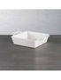 Ecology Signature 30cm Porcelain Square Baker Dish Oven Bakeware Tray White, hi-res